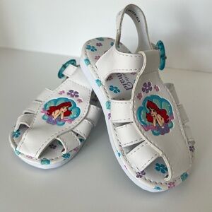Vintage 90s The Little Mermaid Sandals Size 6